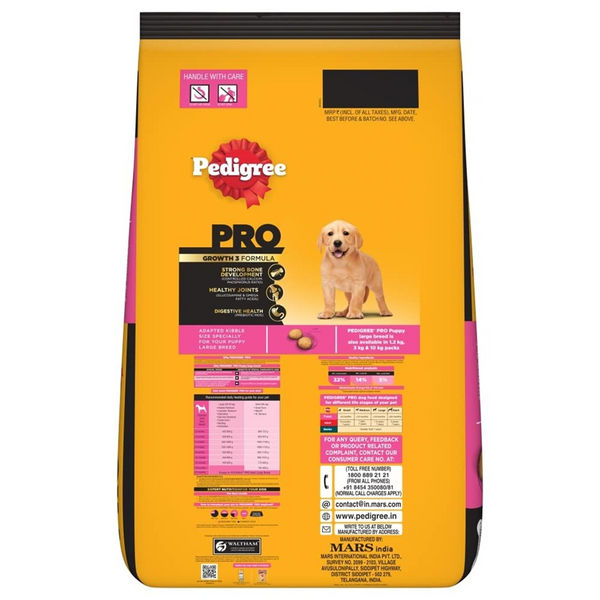 Pedigree PRO Expert Nutrition for Large Breed Puppy(3 to 18 Months) Dry Food