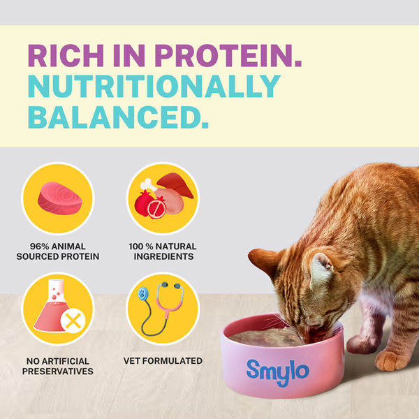 Smylo Adult Chicken & Liver, Pomegranate, Fresh & No-Preservative Wet Cat Food