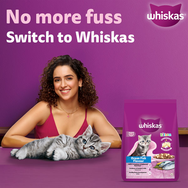 Whiskas Ocean Fish Kitten Cat Dry Food