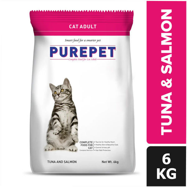 Purepet Tuna and Salmon Adult Cat Dry Food