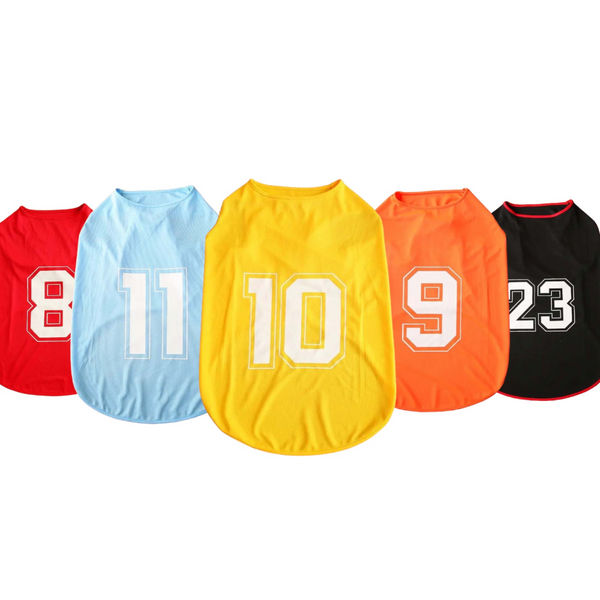 Talking Dog Club Player Ltd Edition Sports Jersey for Dogs (Yellow)