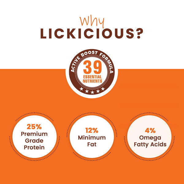 Lickicious Premium Chicken and Vegetable Adult Dog Dry Food