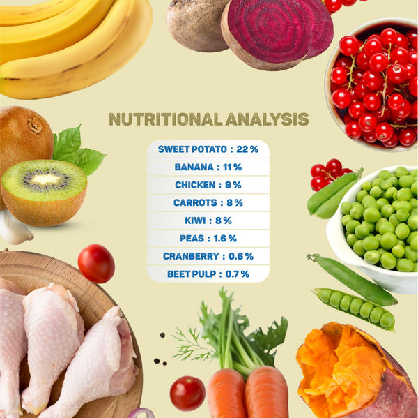 Trixie Fruits and Vegetables Energy Bars Dog Treats