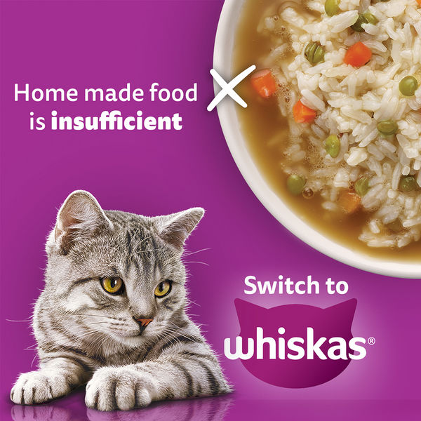 Whiskas Chicken Flavour Cat (Adult 1+) Dry Food