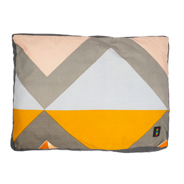 Skatrs Sunshine Snuggle Flat Bed for Dogs & Cats (Yellow)