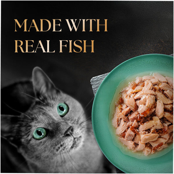 Sheba Skipjack & Salmon Fish Mix Cat Wet Food