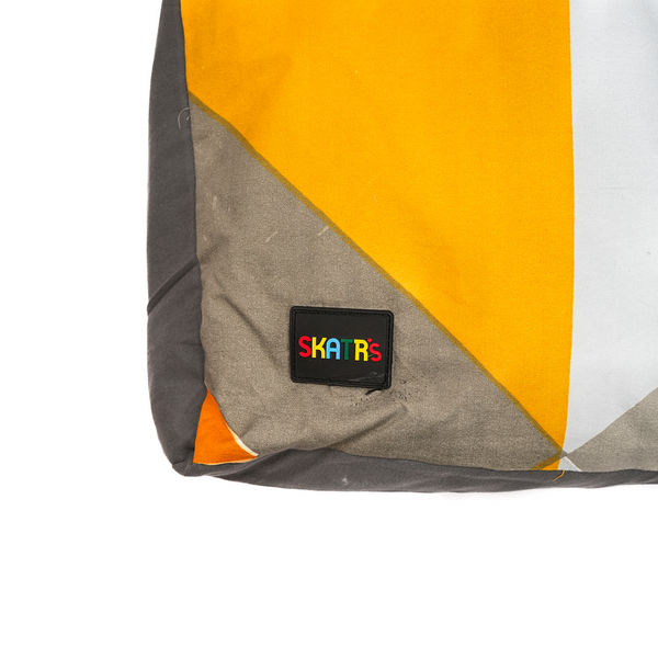 Skatrs Sunshine Snuggle Flat Bed for Dogs & Cats (Yellow)