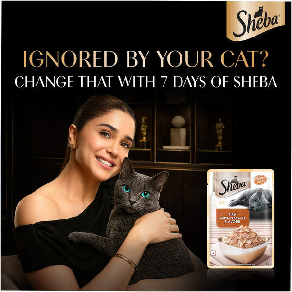 Sheba Fish with Sasami Premium Cat Wet Food
