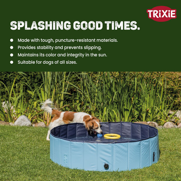 Trixie Light Swimming Pool for Dogs (Blue)