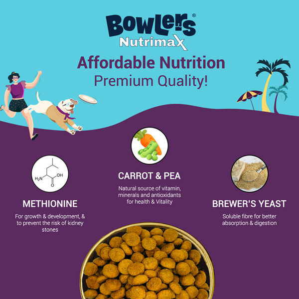 Bowlers Nutrimax Chicken and Vegetables Adult Dog Dry Food