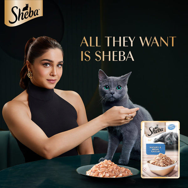 Sheba Maguro & Bream Fish Mix Premium Cat Wet Food