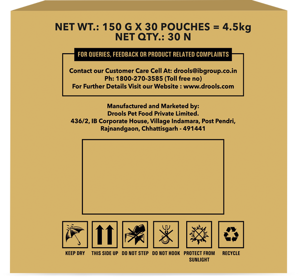 Drools Real Chicken & Chicken Liver Chunks in Gravy Puppy Dog Wet Food