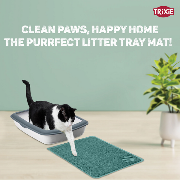 Trixie litter Tray Mat for Cats (Sage)