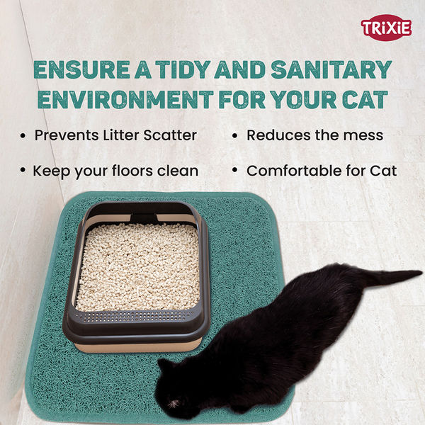 Trixie litter Tray Mat for Cats (Sage)