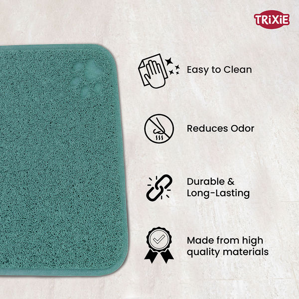 Trixie litter Tray Mat for Cats (Sage)