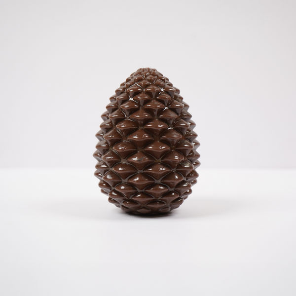 Skatrs Pinecone Treat Dispenser for Dogs (Brown)
