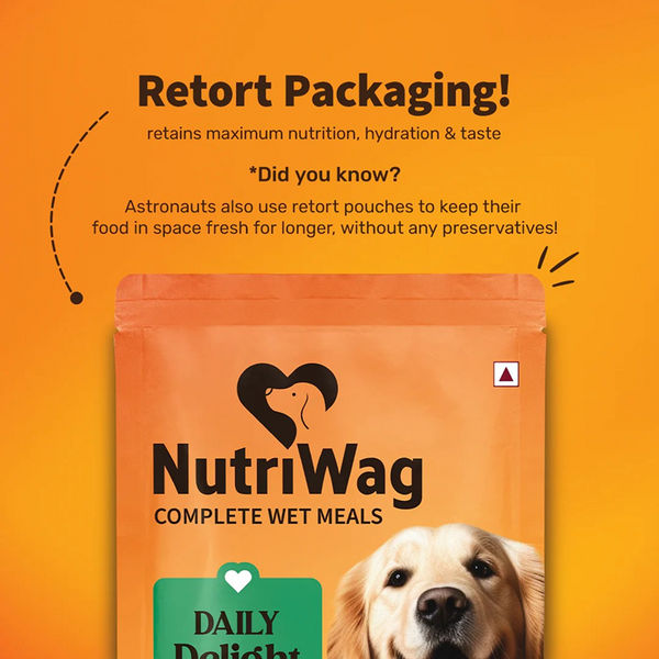 NutriWag Daily Delight Chicken, Spinach & Rice Dog Wet Food