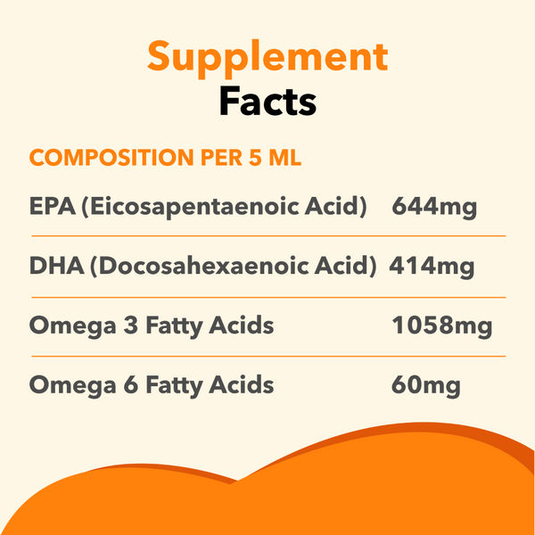 Drools Absolute Salmon Oil Syrup Supplement for Dogs