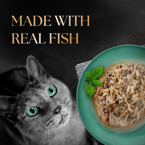 Sheba Chicken With Tuna In Gravy Rich Premium Adult Fine Cat Wet Food