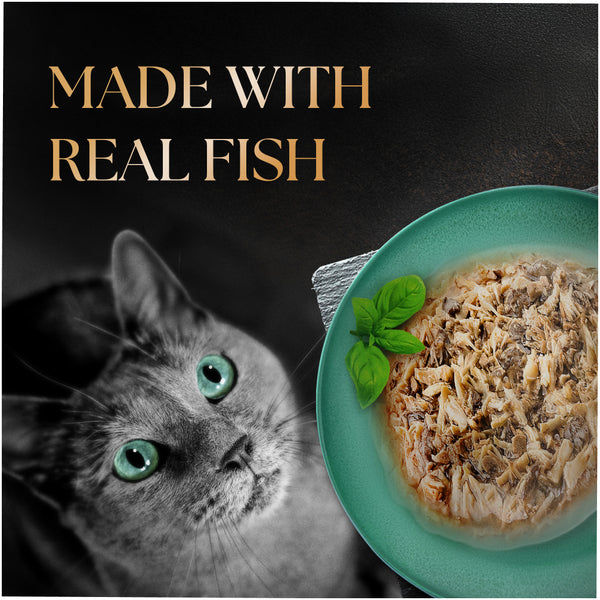 Sheba Chicken With Tuna In Gravy Rich Premium Adult Fine Cat Wet Food