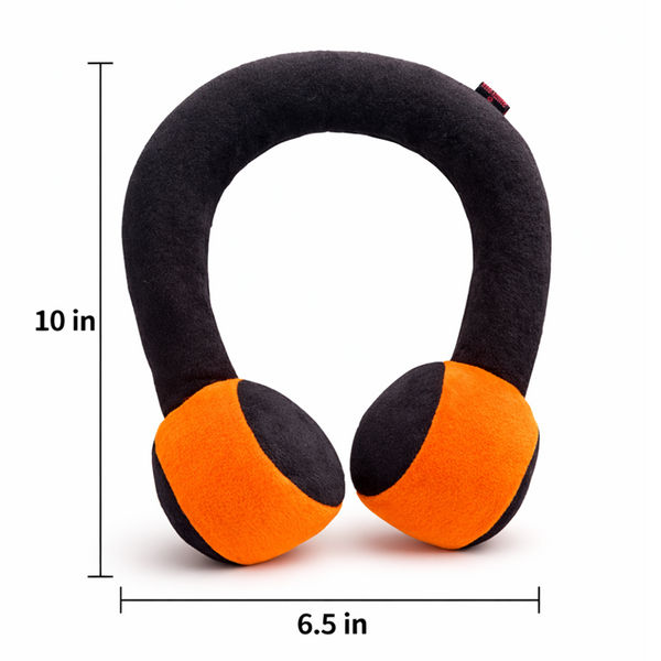 Pawgypets Headphone Plush Toy for Dogs