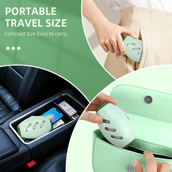 Talking Dog Club Sticky Gel Reusable & Washable Lint Roller for Dogs and Cats (Green)