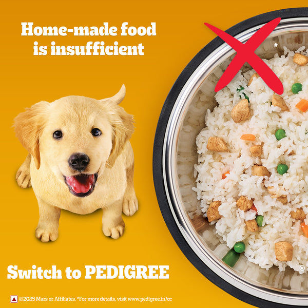 Pedigree Meat & Milk Puppy Dog Dry Food