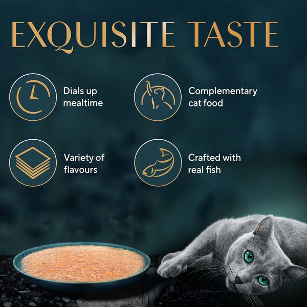 Sheba Tuna Pumpkin & Carrot In Gravy Rich Premium Adult Fine Cat Wet Food