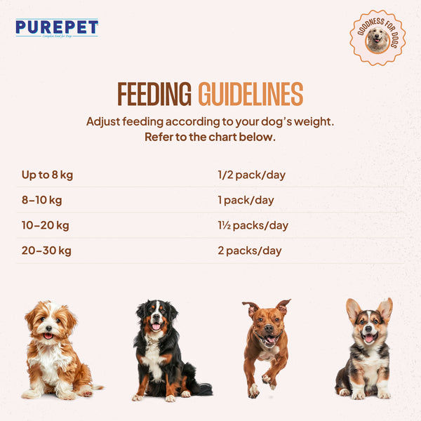 Purepet Chicken and Pumpkin Biryani Fresh Food for Dogs