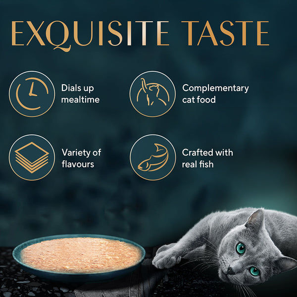 Sheba Chicken With Tuna In Gravy Rich Premium Adult Fine Cat Wet Food