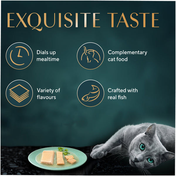 Sheba Chicken With Tuna In Gravy Rich Premium Adult Fine Cat Wet Food