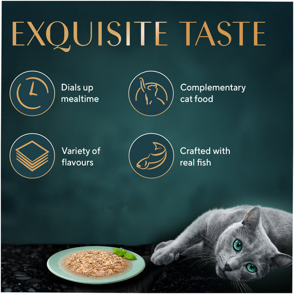 Sheba Chicken With Tuna In Gravy Rich Premium Adult Fine Cat Wet Food