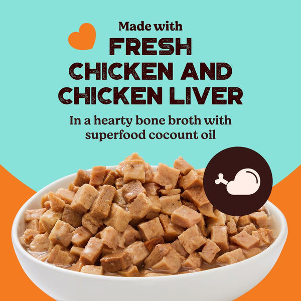 Kennel Kitchen Chicken Chunks in Gravy Adult and Puppy Wet Dog Food