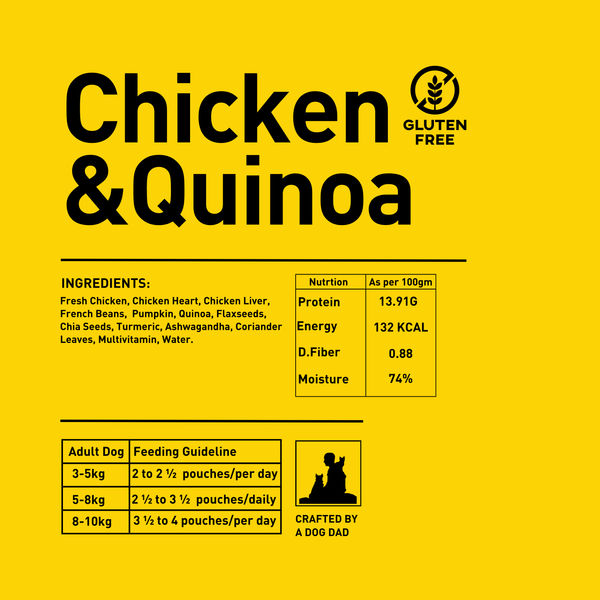 Homiee & Ginger Power Bowl Chicken Variety Pack