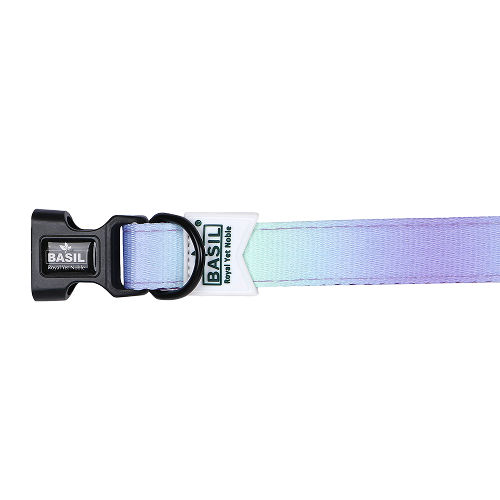 Basil Adjustable Padded Collar for Dogs (Purple/Blue)