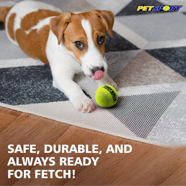 PetSport Tuff Balls Toy for Dogs (Yellow)