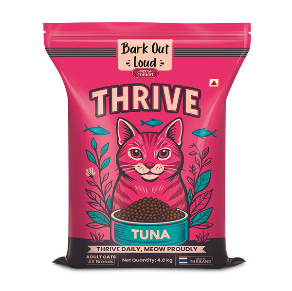 Bark Out Loud Thrive Tuna Flavour Adult Cat Dry Food