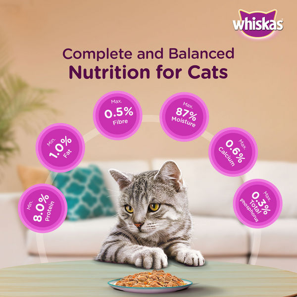 Whiskas Ocean Fish Adult Cat Wet Food