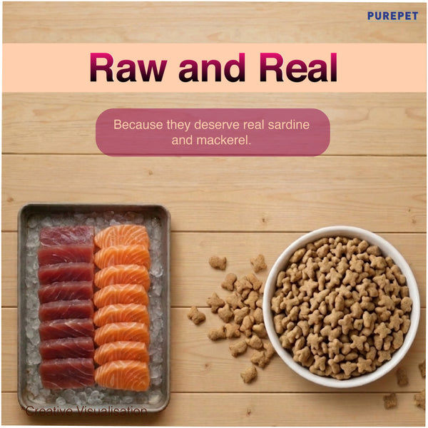 Purepet Tuna and Salmon Adult Cat Dry Food