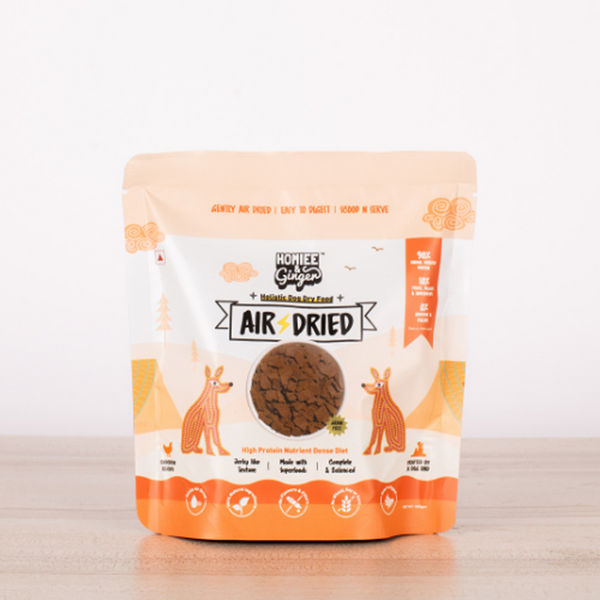 Homiee & Ginger Grain Free Air Dried Puppy & Adult Dog Dry Food