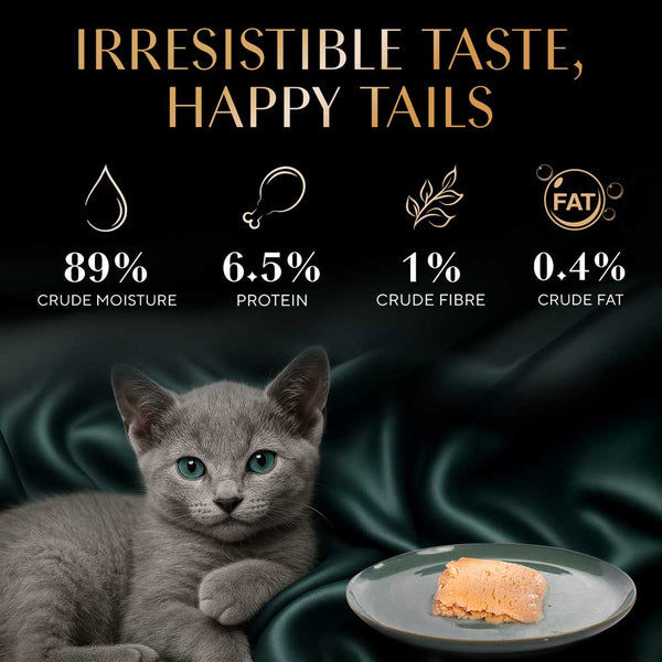 Sheba Chicken Loaf Rich Premium Kitten (2 to 12 Months) Fine Cat Wet Food