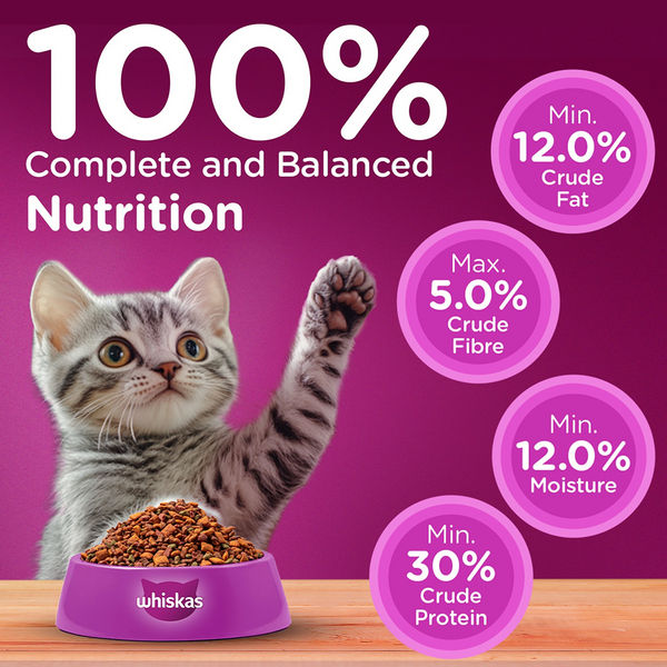 Whiskas Ocean Fish Kitten/Mother and Baby Cat Dry Food