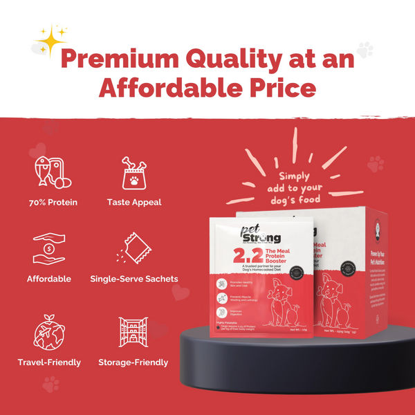 PetStrong 2.2  Meal Protein Booster for Dogs