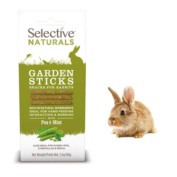 Selective Naturals Garden Sticks for Rabbits