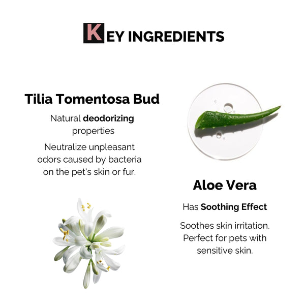 Moe Puppy Aloe Vera Deodorizer for Dogs and Cats