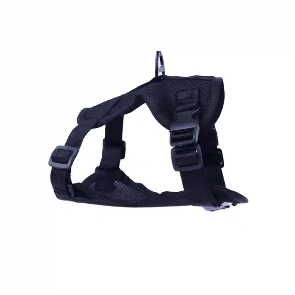 Skatrs Harness with Leash for Cats (Black)