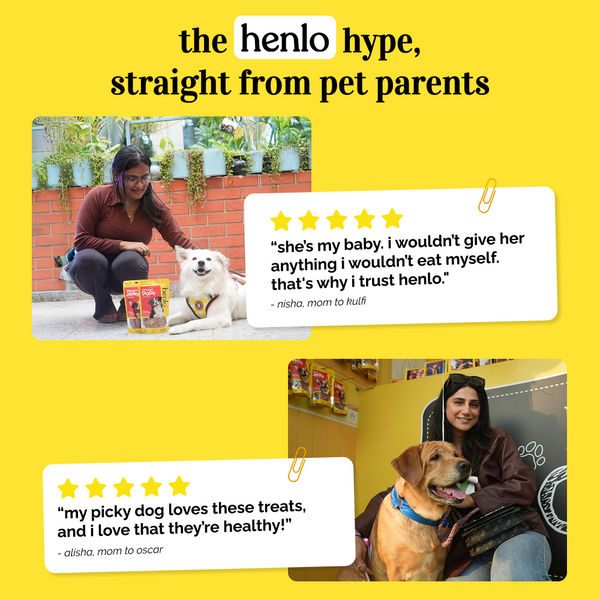 Henlo Single Ingredient High Protein Guilt Free Chicken Dog Treats