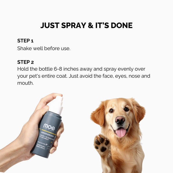 Moe Puppy Aloe Vera Deodorizer for Dogs and Cats