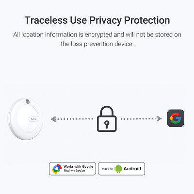 Mitag Go Anti Loss Device with Keychain for Dogs and Cats (Brown) | Android