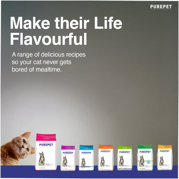 Purepet Tuna and Salmon Adult Cat Dry Food